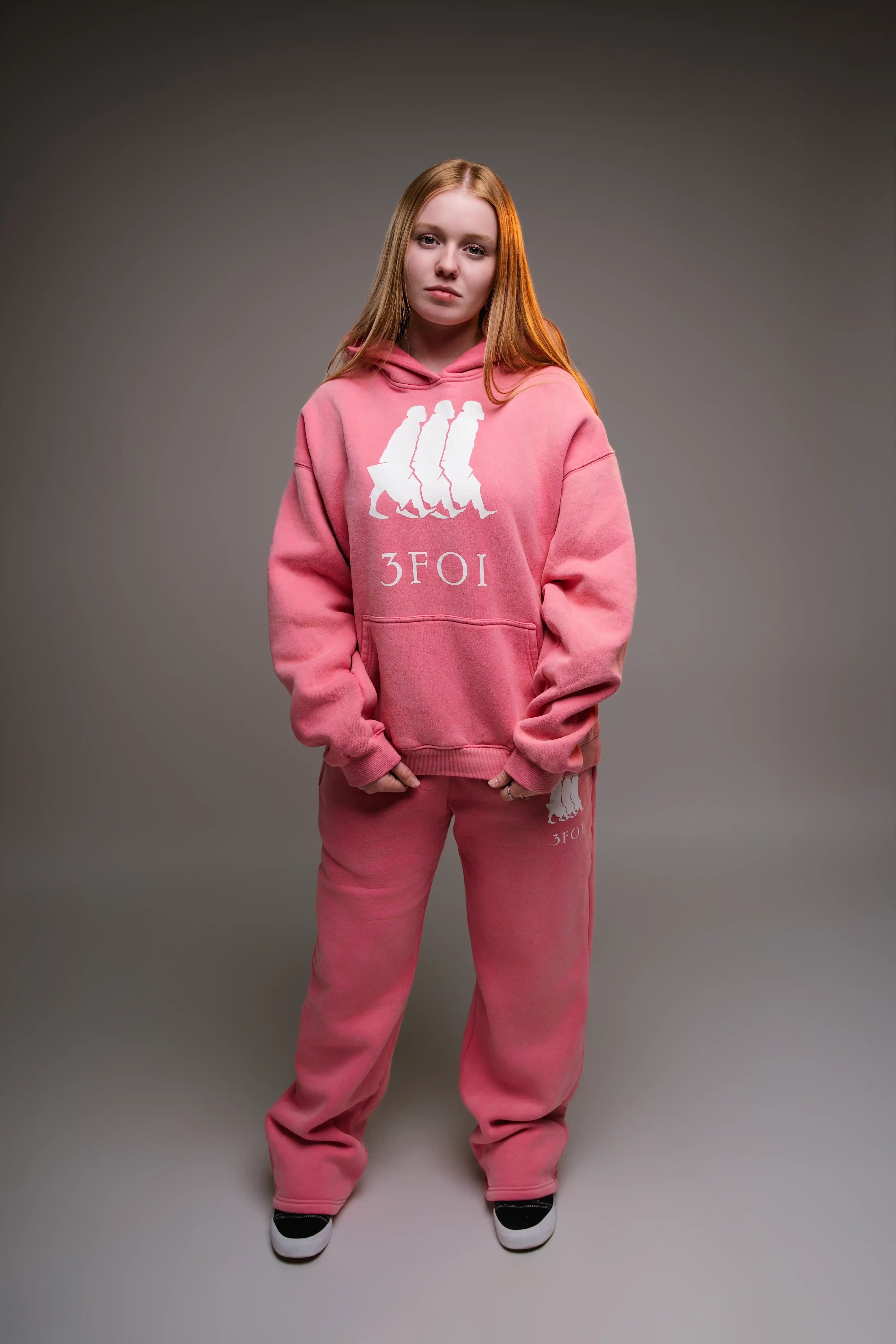 Ensemble oversize - Rose
