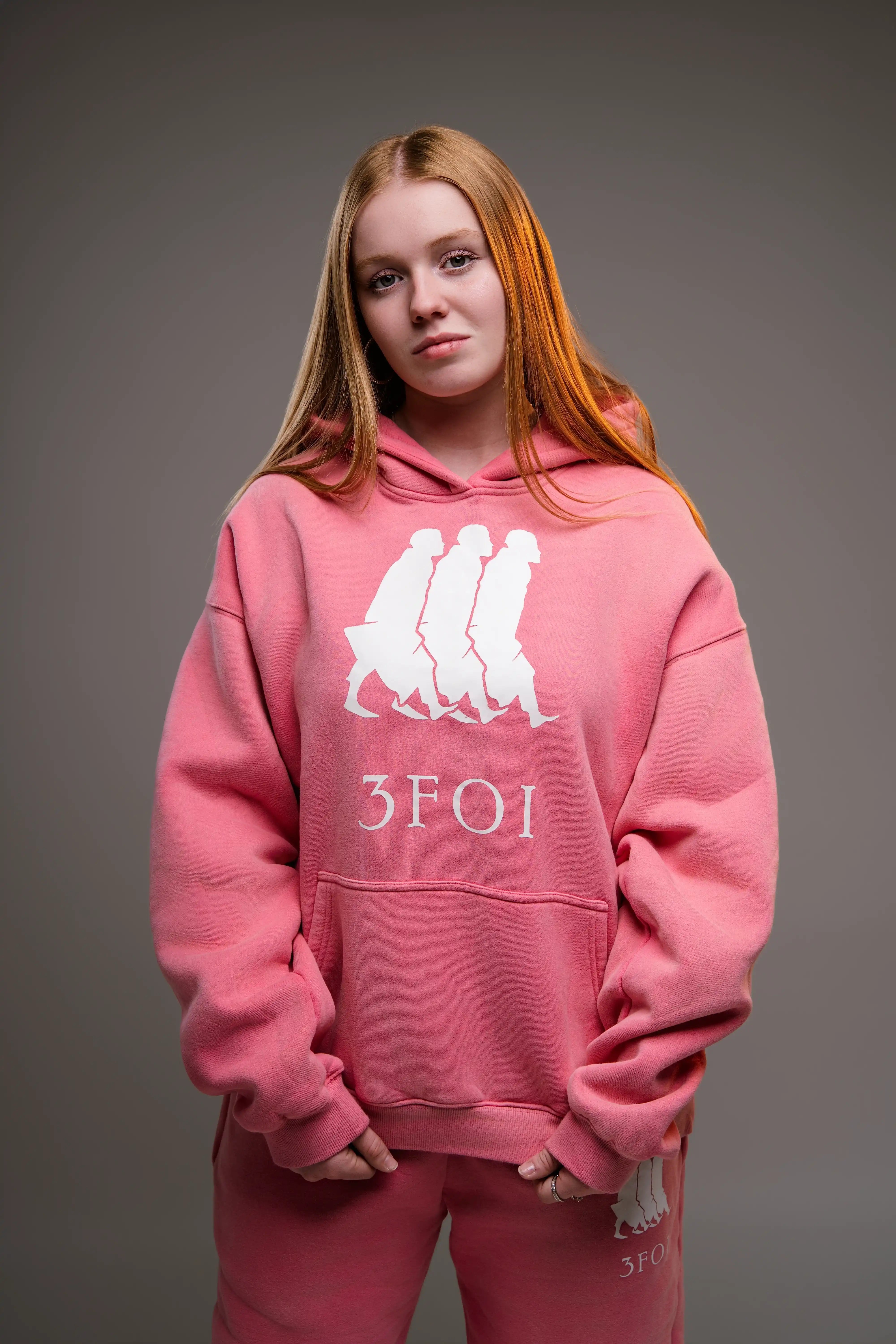 Ensemble oversize - Rose