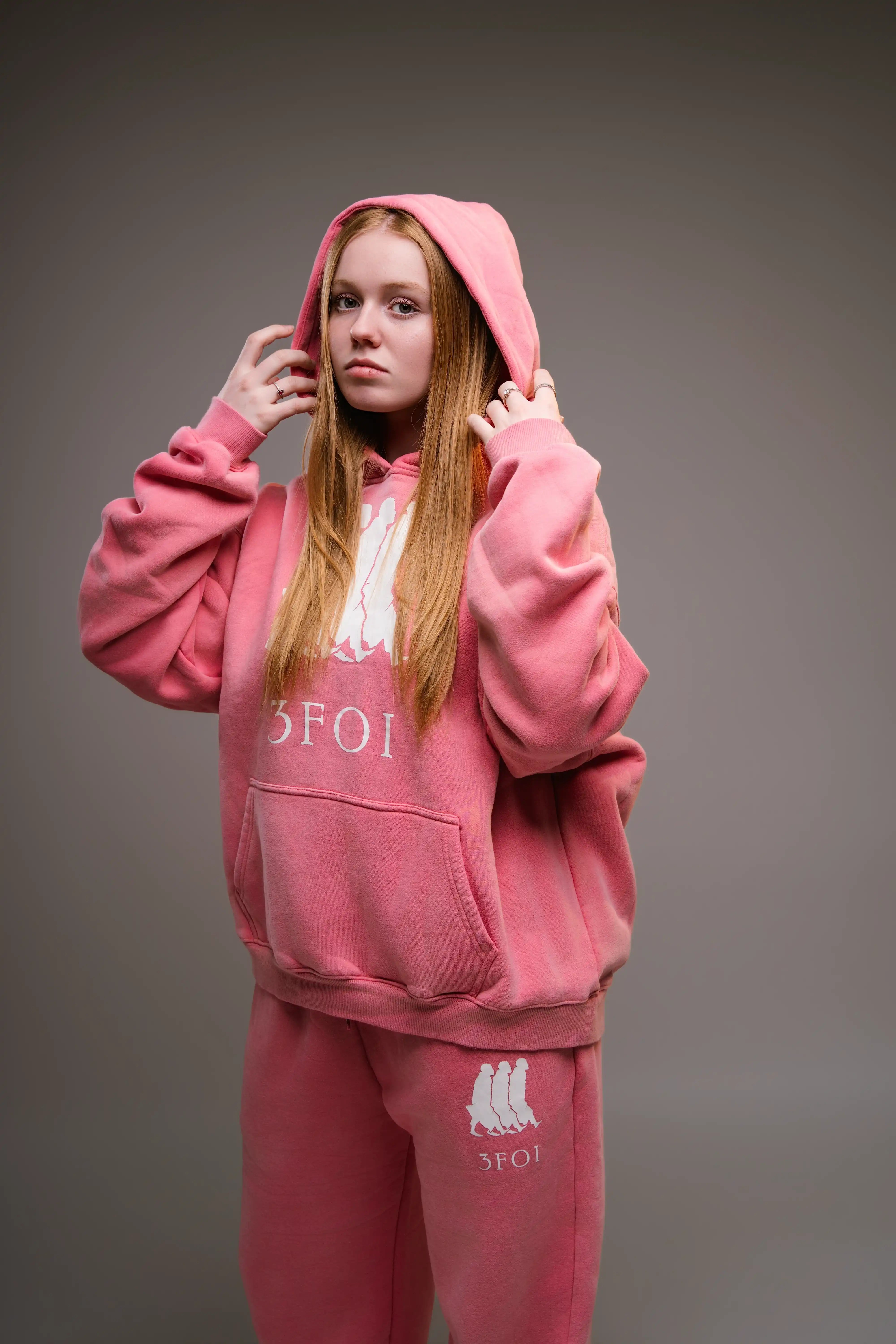Ensemble oversize - Rose